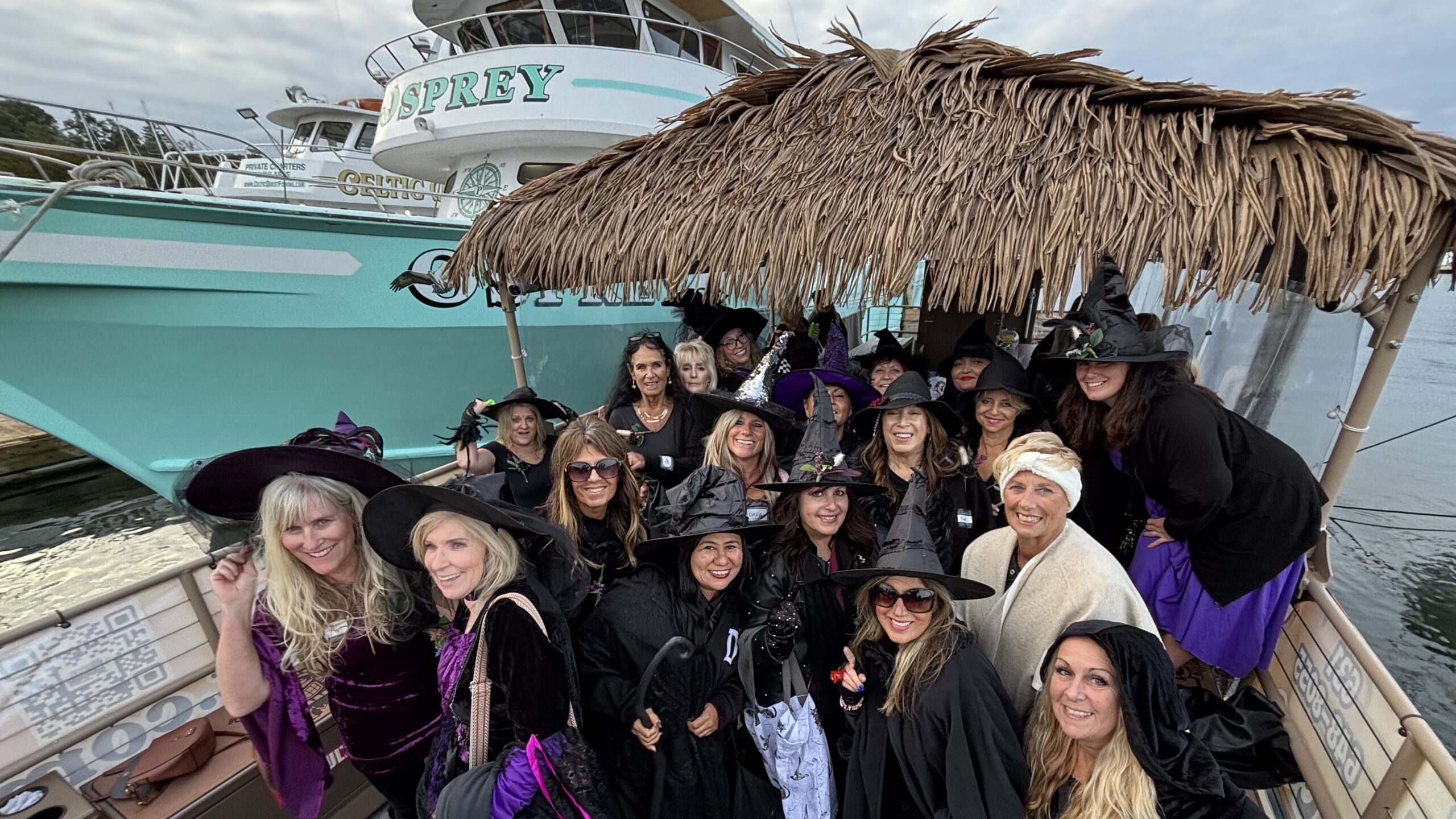 Corporate Harbor Buyout event experience aboard Tiki Boat Long Island